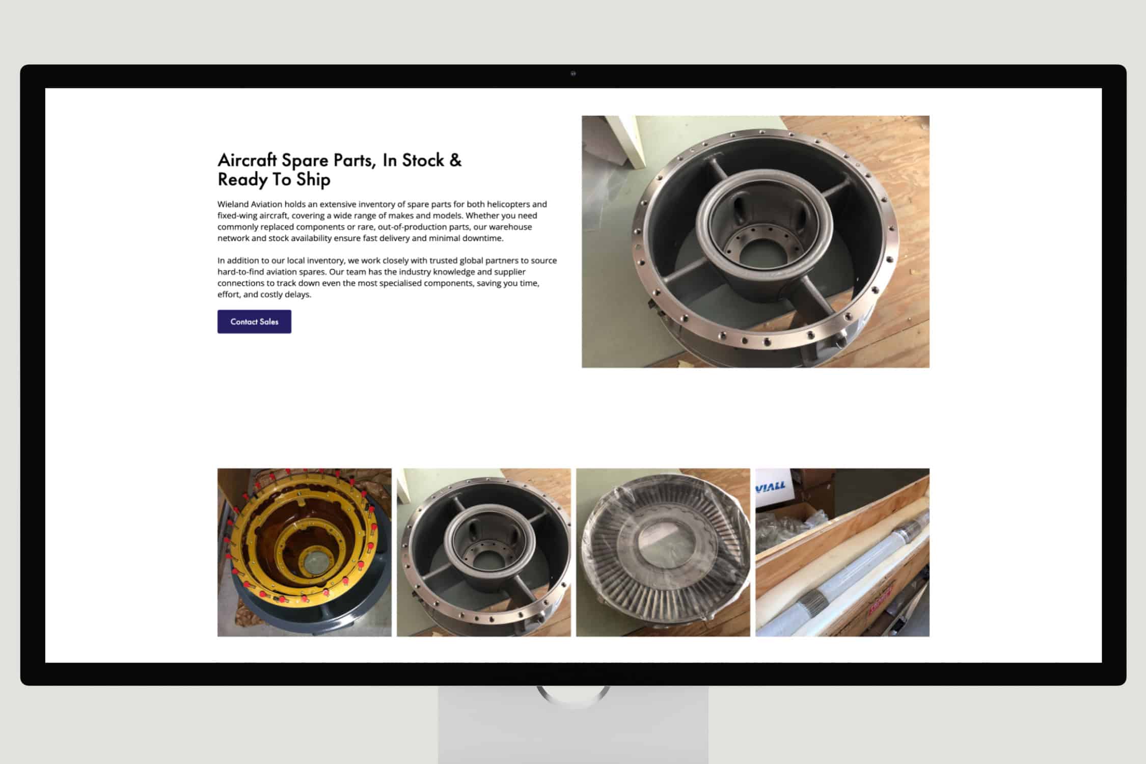 wieland aviation digital marketing website development